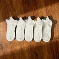 Xuancozy Women's Speckled Ankle Socks (5 Pairs) - Comfortable Daily Wear