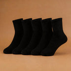 Xuancozy Women's White/Black Quarter Socks(10 pairs)-Comfortable Daily Wear
