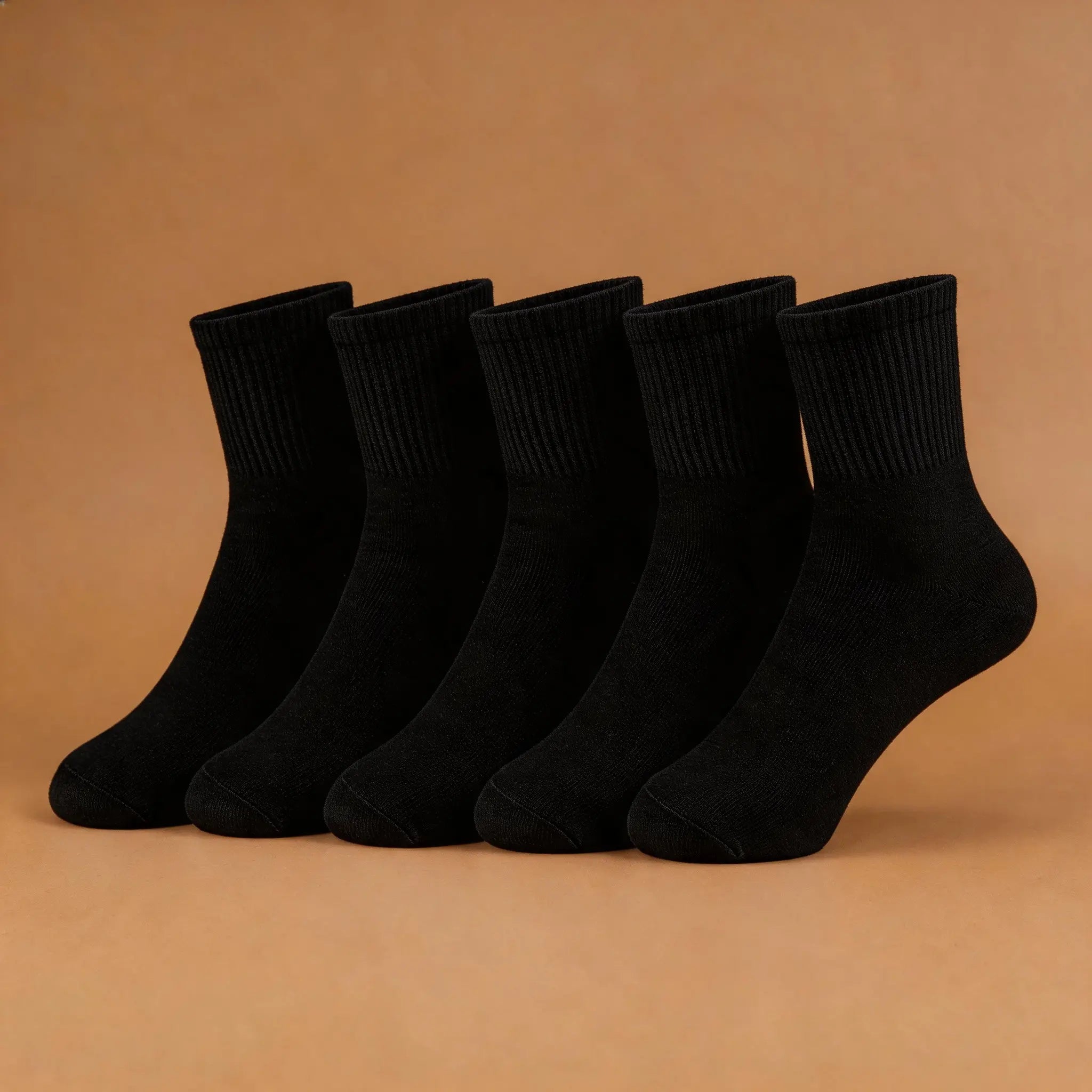 Xuancozy Women's White/Black Quarter Socks(10 pairs)-Comfortable Daily Wear