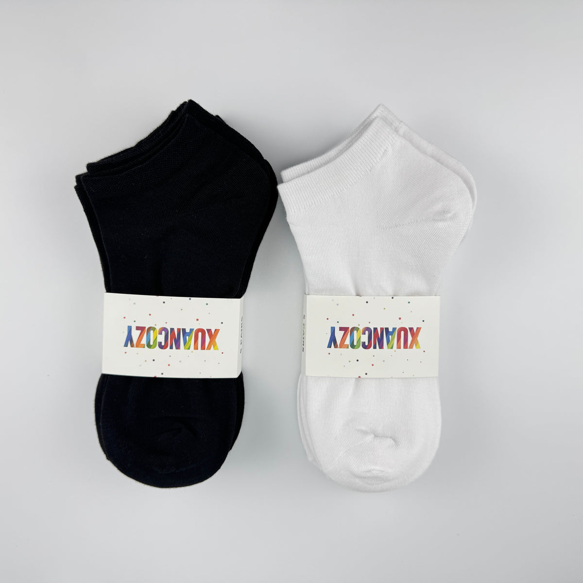 Pick Your Style-Women's Low Ankle Socks(10 pairs)-Comfortable Daily Wear-White/Black available