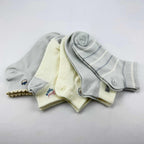 Xuancozy Women's Pastel Ankle Socks(5 Pairs)-Comfortable Daily Wear