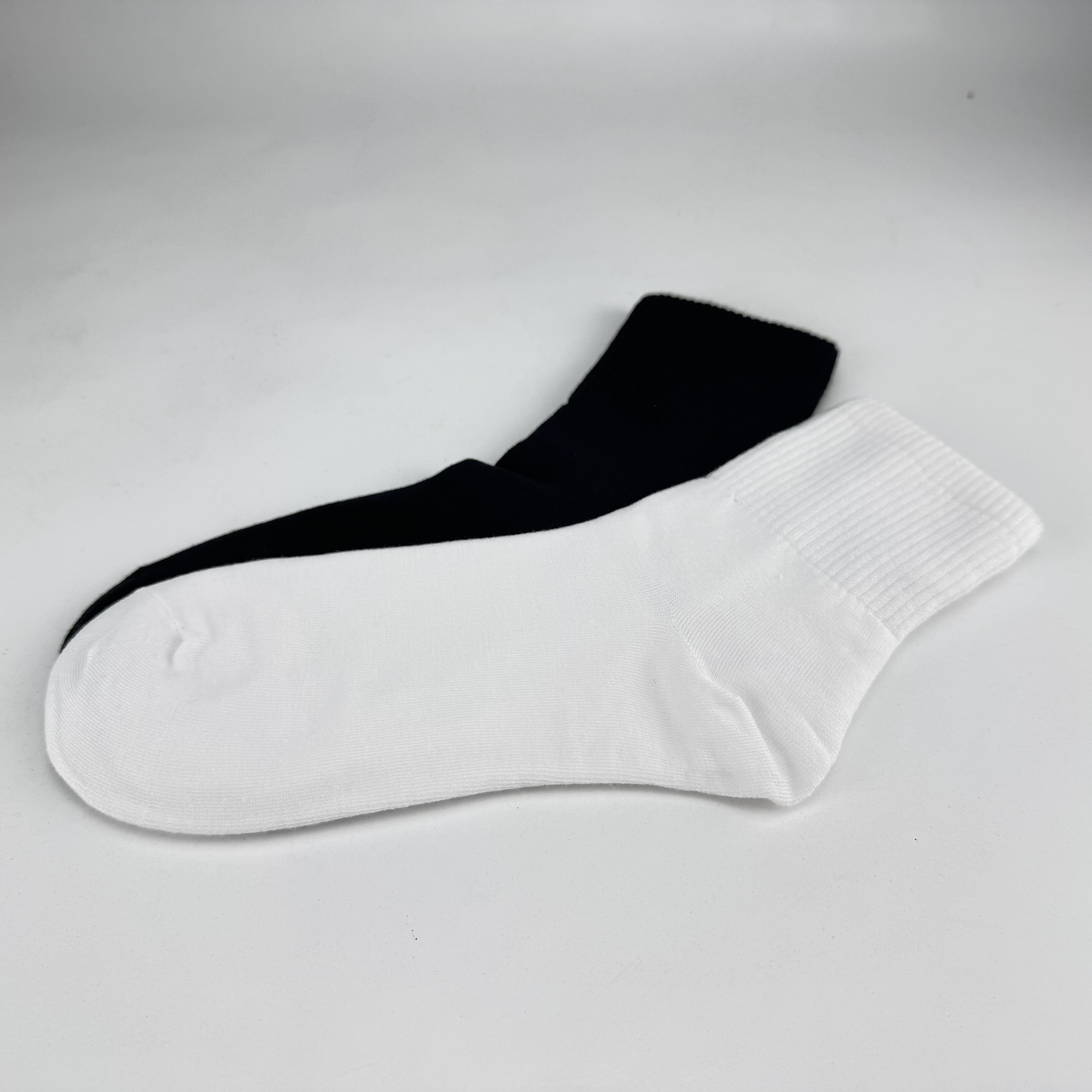 Xuancozy Women's White/Black Quarter Socks(10 pairs)-Comfortable Daily Wear