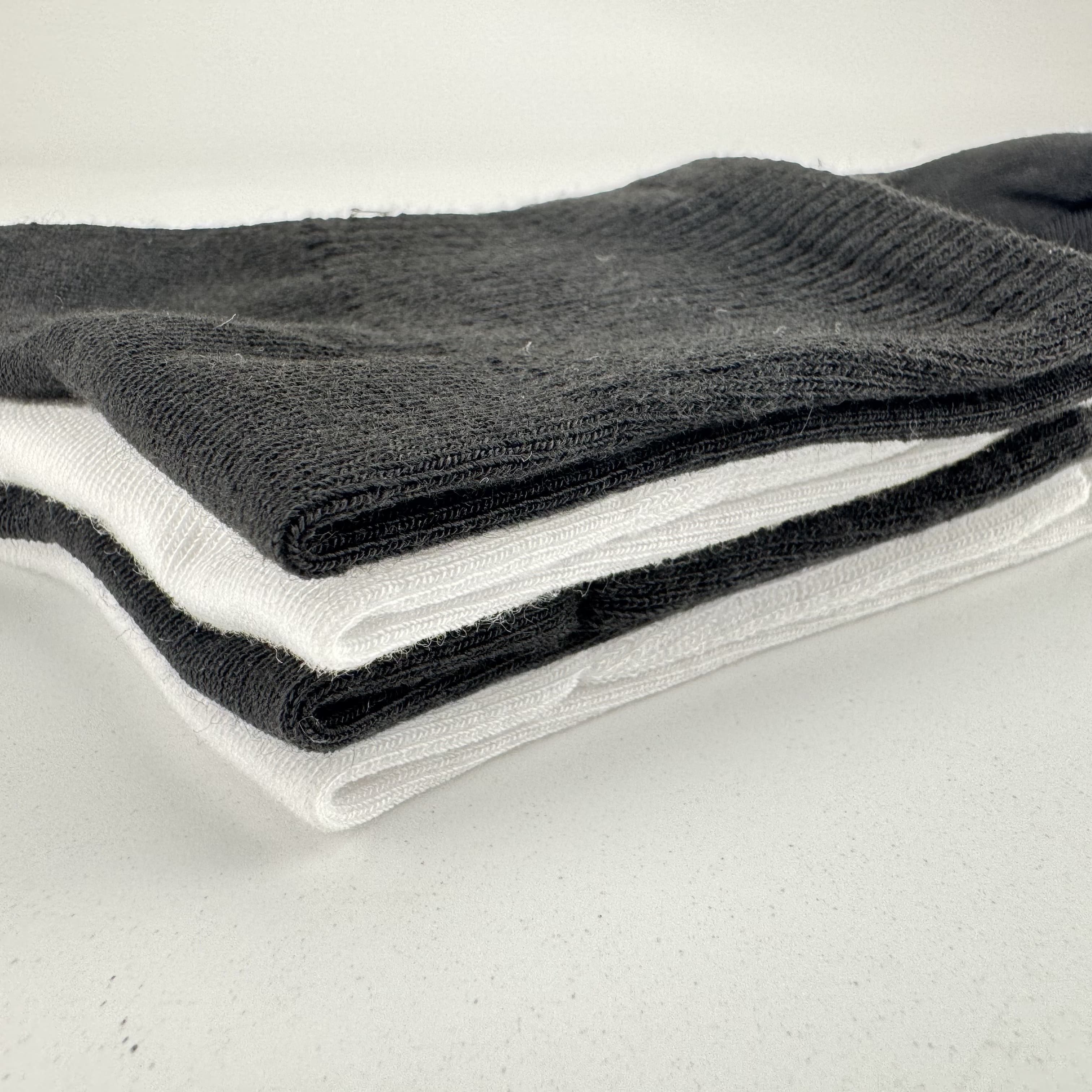 Xuancozy Women's White/Black Quarter Socks(10 pairs)-Comfortable Daily Wear