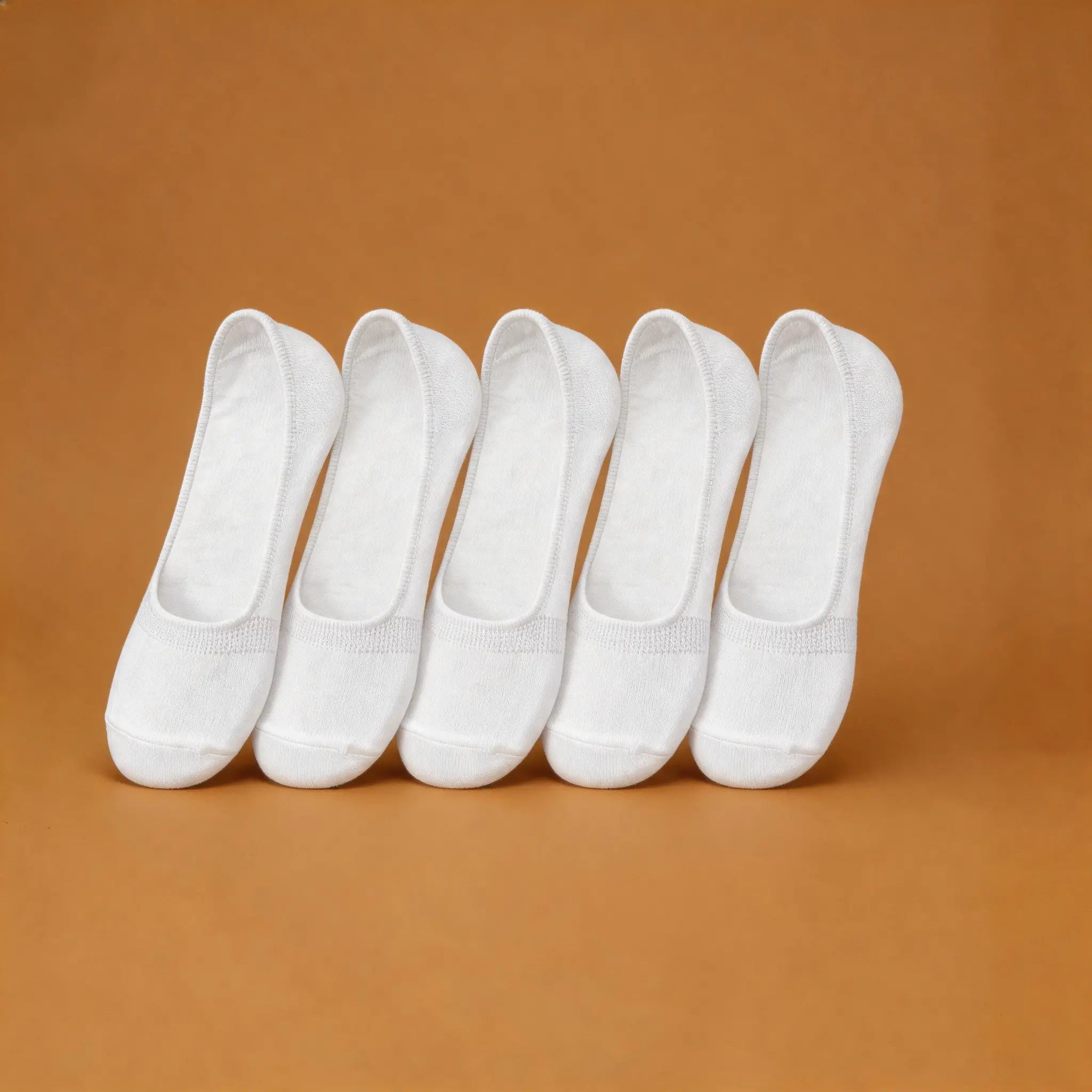 Xuancozy Women's White/Black No Show Socks(10 pairs)-Comfortable Daily Wear