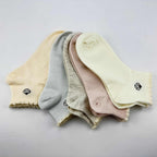 Xuancozy Women's Minimalist Ankle Socks(5 Pairs)-Comfortable Daily Wear