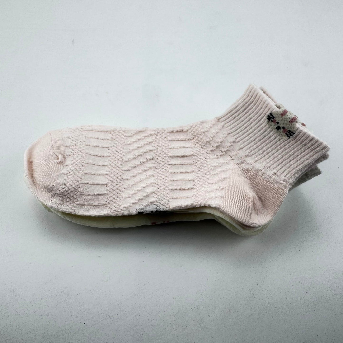 Xuancozy Women's 3D Jacquard Ankle Socks(5 Pairs)-Comfortable Daily Wear