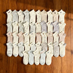 Xuancozy Women's Pastel Ankle Socks(5 Pairs)-Comfortable Daily Wear