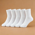 Xuancozy Women's White/Black Quarter Socks(10 pairs)-Comfortable Daily Wear